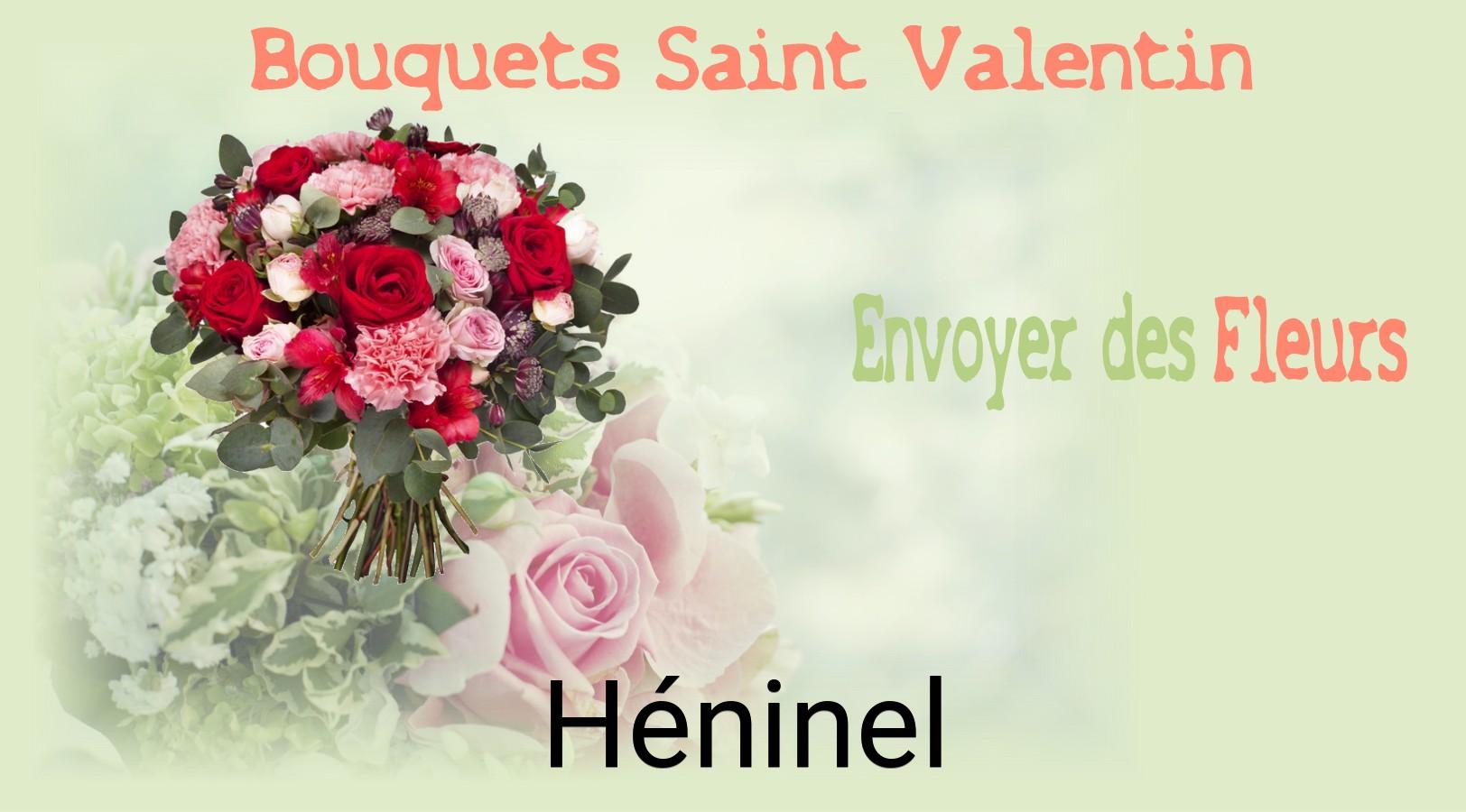 Roses de Saint-Valentin livrées à Héninel